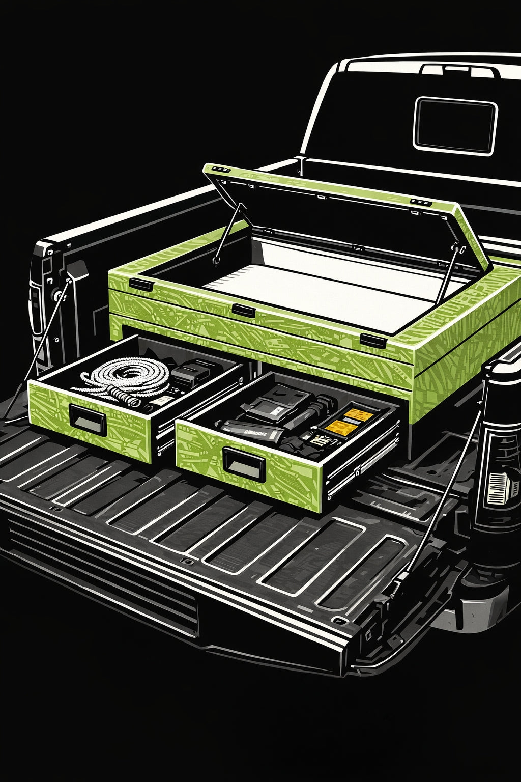 Custom Truck Storage box