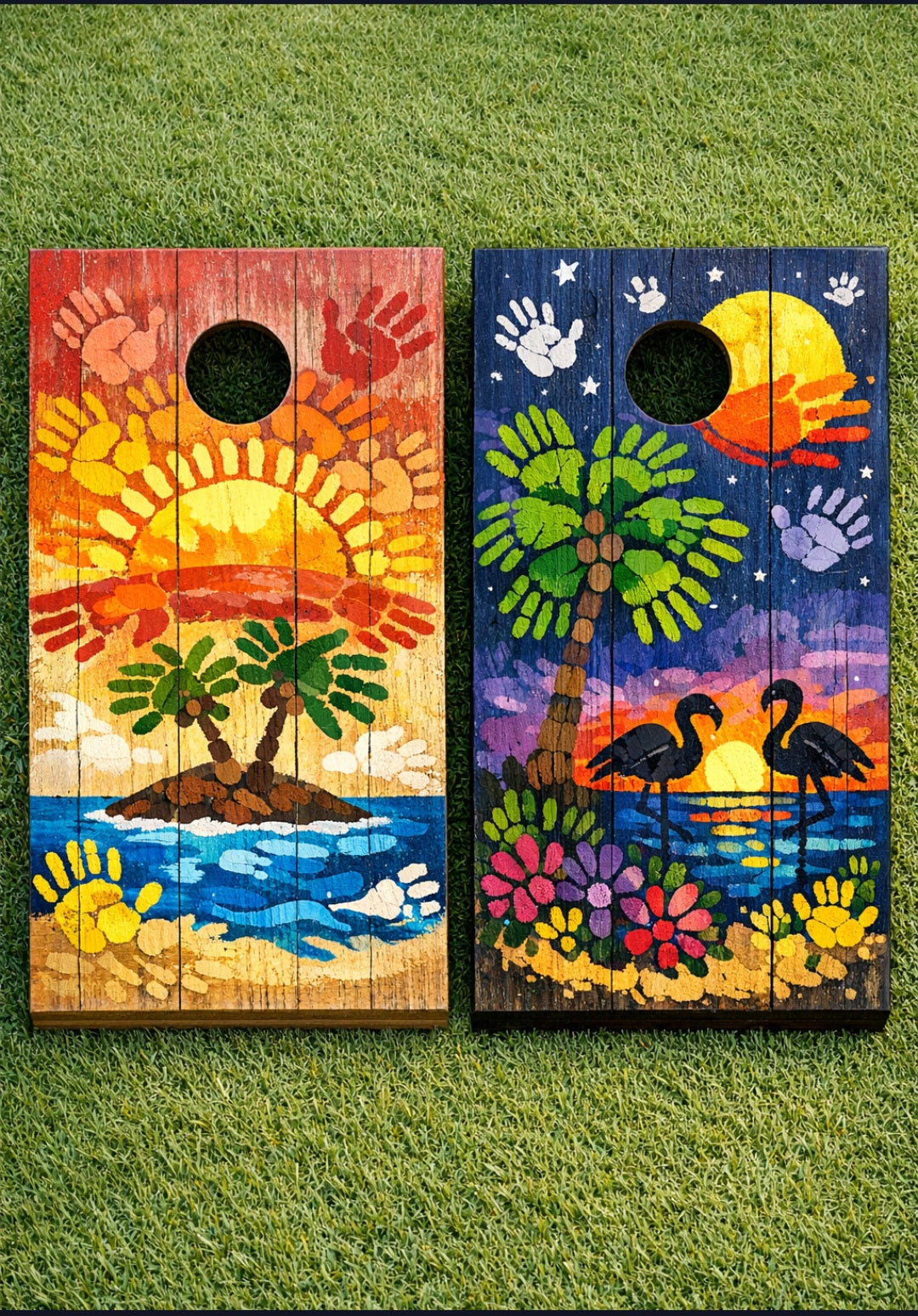 Custom Cornhole Set